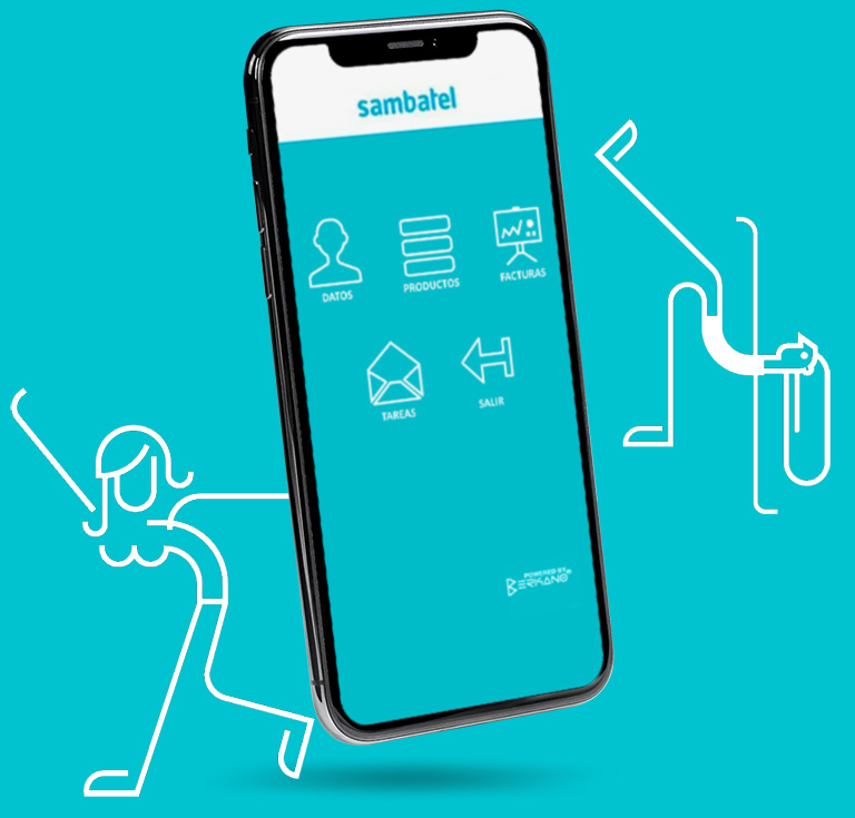 App para consultar el consumo de telefonía MI SAMBATEL